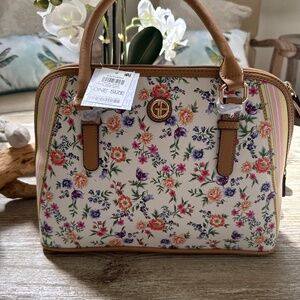 Giani Bernini Pastel Floral Medium Dome Satchel